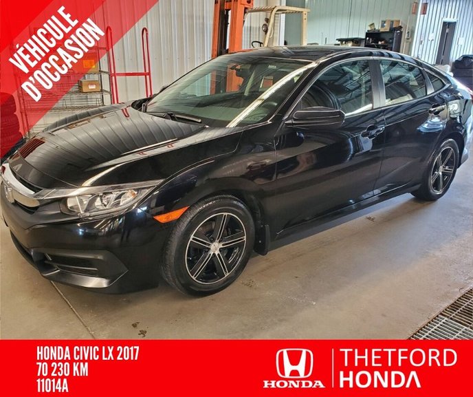 Thetford Honda Honda Civic Sedan Lx Roues Mags Apple Carplay Android Auto 2017 D Occasion A Vendre A Thetford Mines