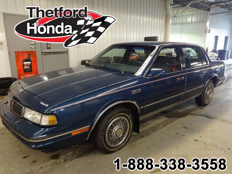Thetford Honda Pre Owned 1988 Oldsmobile Cutlass Ciera Brougham