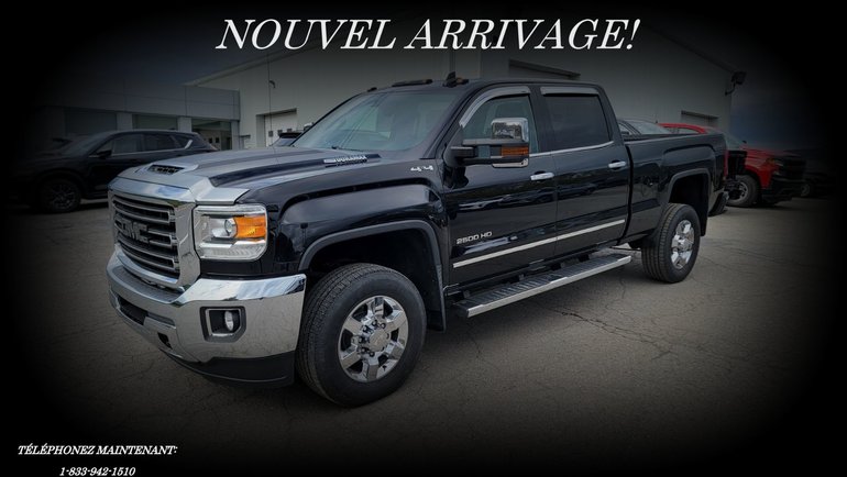 2019 GMC Sierra 2500HD SLT + DIESEL + CUIR + CAMÉRA + BOÎTE 6.6 PIEDS +