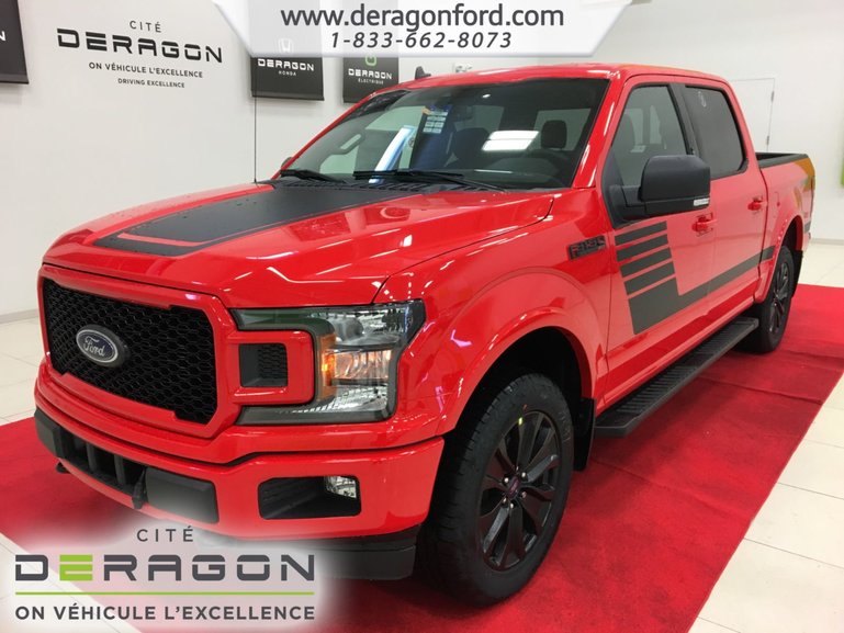 Cite Deragon New 2019 F 150 Prix Employe Crew 4x4 2 7 Ecoboost Xlt Sport Nav F39057 For Sale In Cowansville