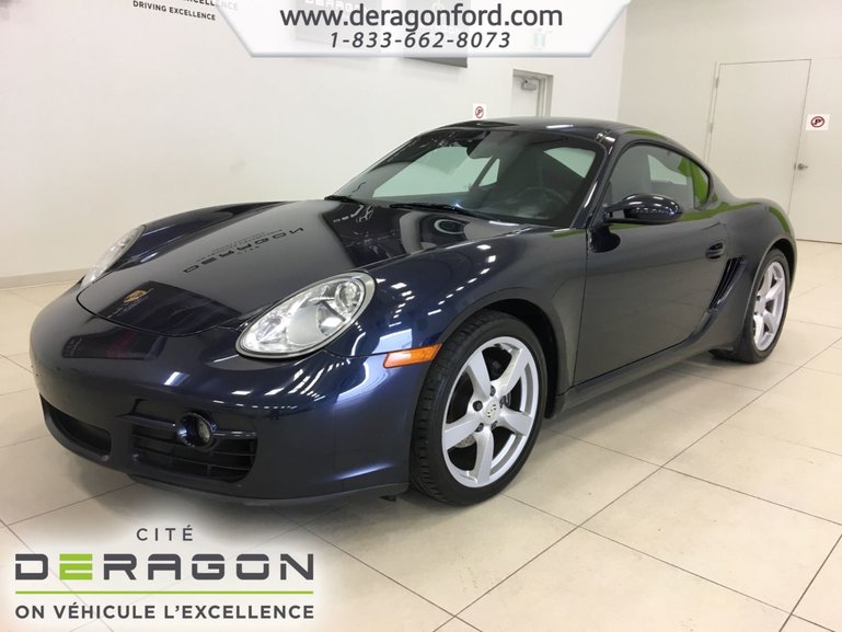 Deragon Ford Pre Owned 2007 Porsche Cayman Coupe Manuelle Roues 18 Aucun Accident For Sale In Cowansville