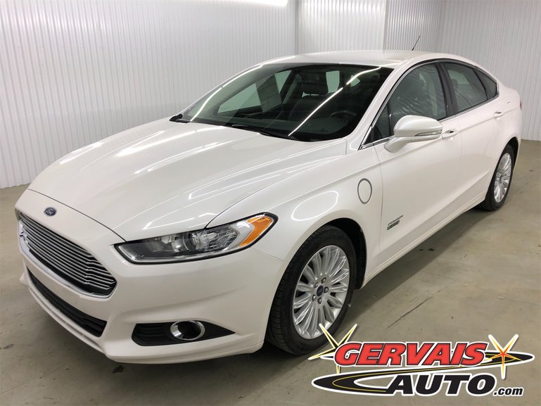 Gervais Auto Shawinigan Pre Owned 2016 Ford Fusion Energi Energy Plug In Hybrid Se Luxury Cuir Mags For Sale In Shawinigan