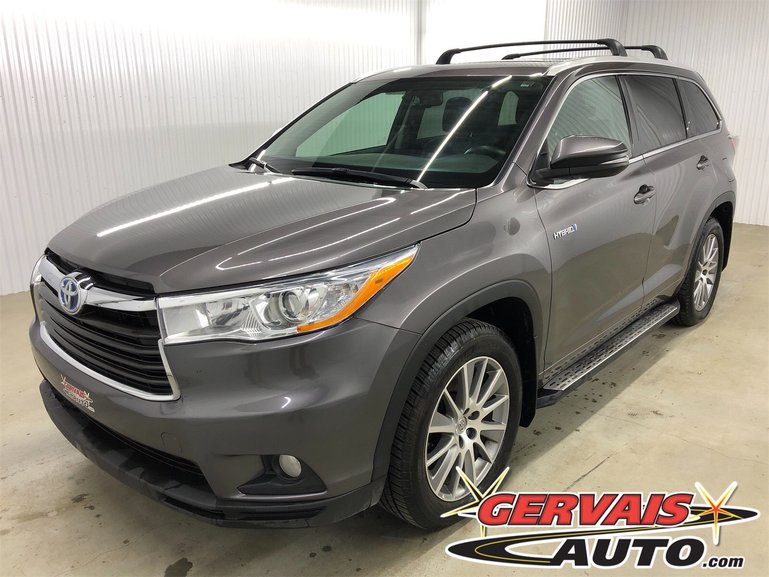 Gervais Auto Shawinigan Pre Owned 2015 Toyota Highlander Hybrid Xle Awd Cuir Toit Ouvrant Gps Mags Bluetooth Camera For Sale In Shawinigan