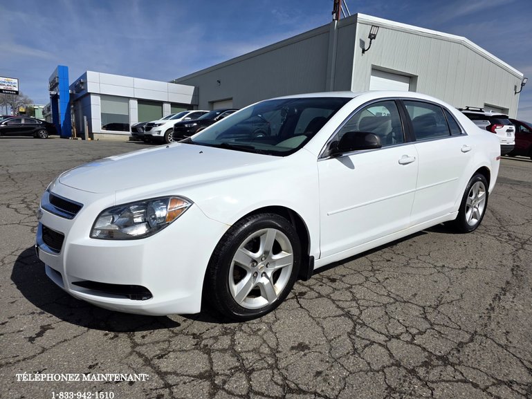 2012 Chevrolet Malibu LS + ABORDABLE + BAS KILOMETRAGE