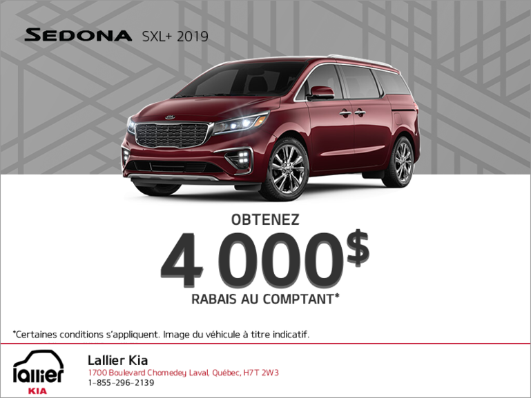 Le Kia Sedona 2019
