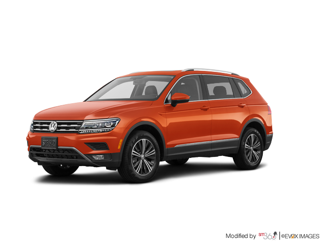 New 2018 Volkswagen Tiguan Highline Orange Habanero