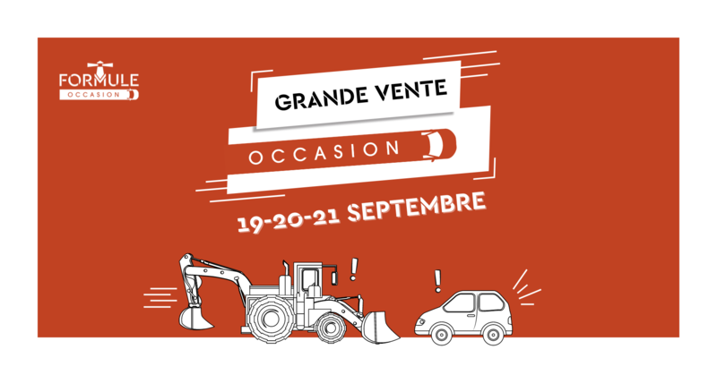 Grande vente d'occasion à Rimouski du 19 au 21 septembre