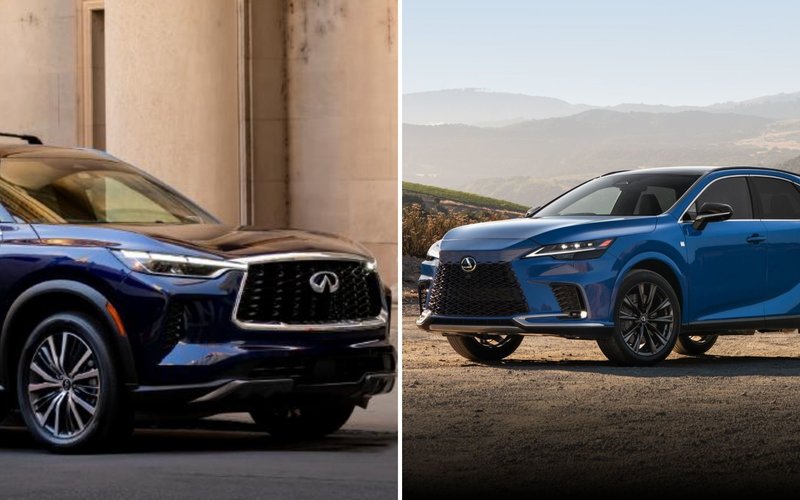 2024 Infiniti QX60 vs. 2024 Lexus RX 350: Luxury SUV Showdown