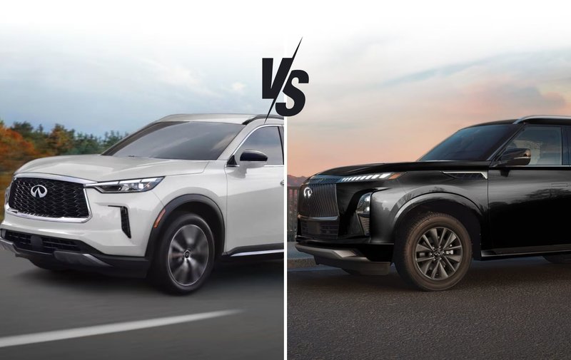 2025 INFINITI QX60 vs QX80: A Luxury SUV Comparison