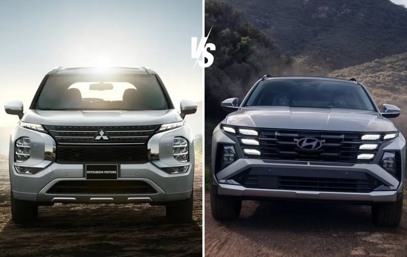 2025 Mitsubishi Outlander PHEV vs Hyundai Tucson PHEV Comparison