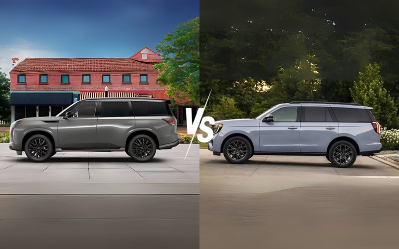 2025 INFINITI QX80 vs. Ford Expedition: Which SUV Is Better?