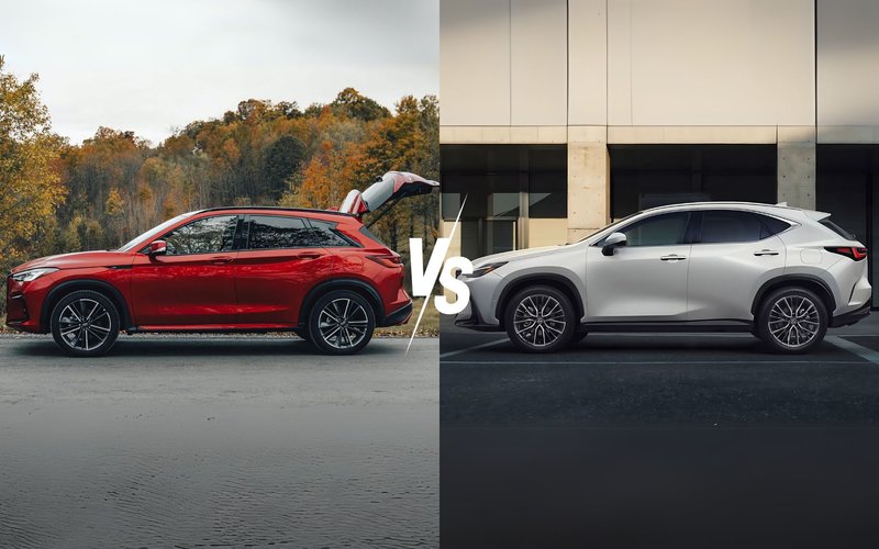 2025 INFINITI QX50 vs. 2025 Lexus NX: Complete Comparison