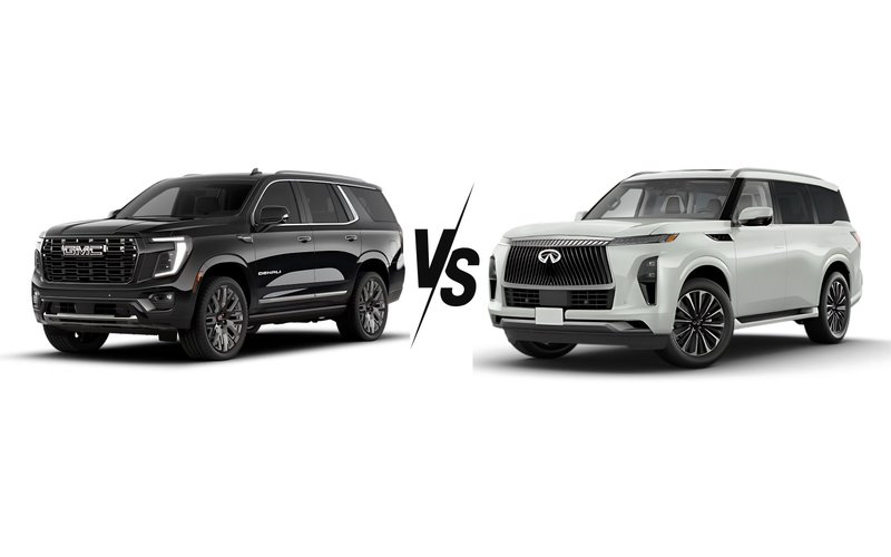 Is the 2025 INFINITI QX80 Better Than the 2025 GMC Yukon? Find Out Here