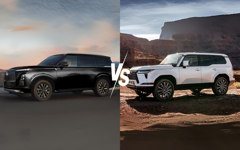 2025 INFINITI QX80 vs. 2025 Lexus GX: Luxury SUV Showdown