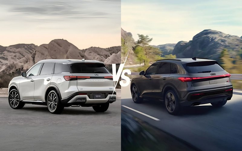 2025 INFINITI QX60 vs. 2025 Audi Q5: Two Luxury Crossovers, One Tough Choice