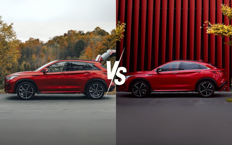 2025 INFINITI QX50 vs. 2025 INFINITI QX55: Sporty Looks or Practical Luxury?