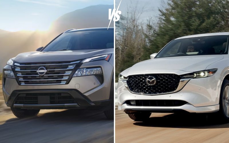 The 2025 Showdown: 2025 Nissan Rogue vs. 2025 Mazda CX-5