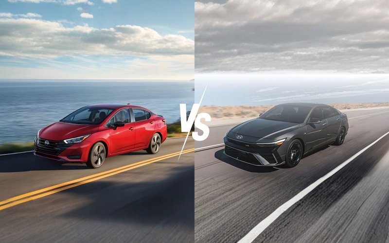 2025 Nissan Versa vs. 2025 Hyundai Elantra: Smart Sedan Showdown