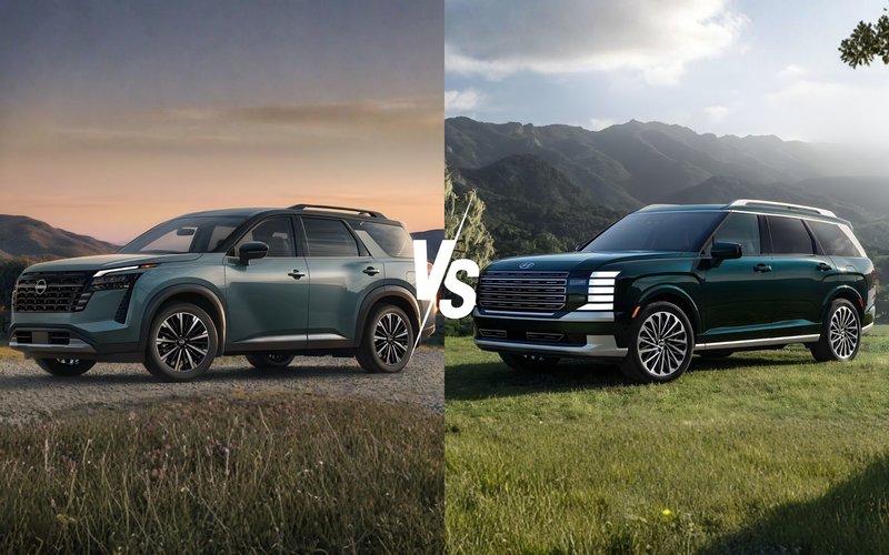 2026 Nissan Pathfinder vs. 2026 Hyundai Palisade