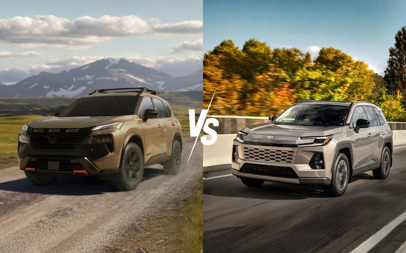 2026 Nissan Rogue vs 2026 Toyota RAV4