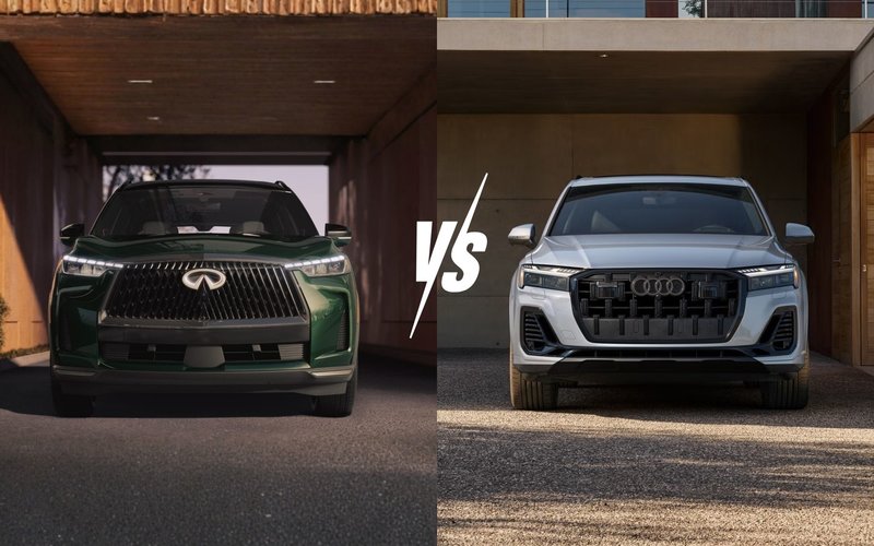 2026 INFINITI QX60 vs 2026 Audi Q7