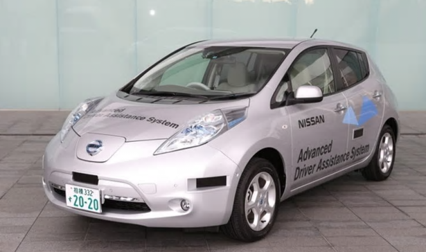 First Nissan Leaf With Advanced Driver Assist System Begins Testing