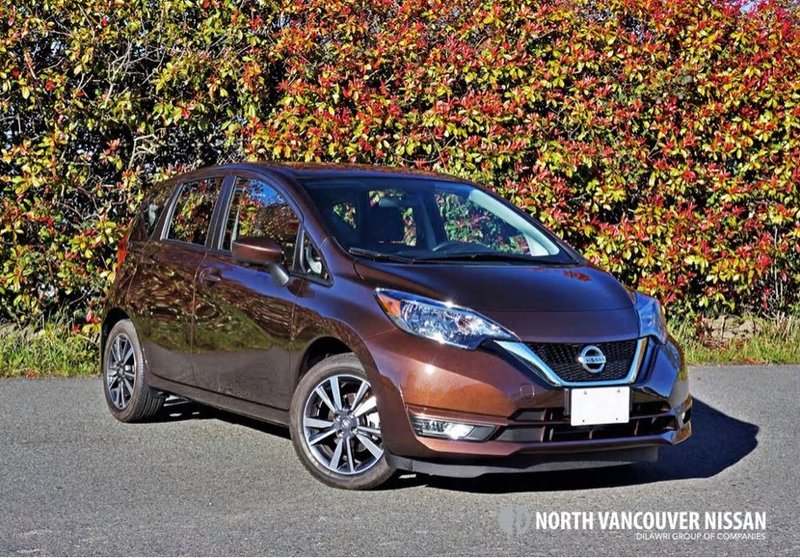  Nissan del norte de Vancouver |  Revisión de prueba de carretera del Nissan Versa Note SL 2017