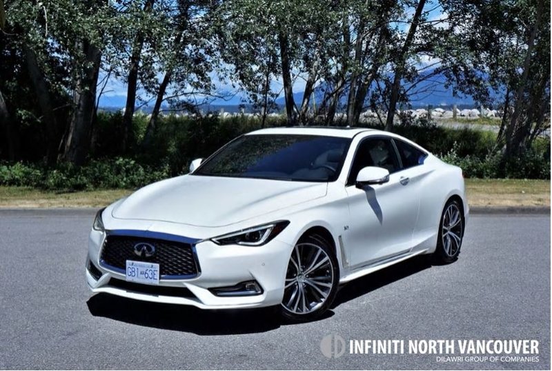 2018 INFINITI Q60 Luxe with 20x9 Ferrada CM2 and Continental