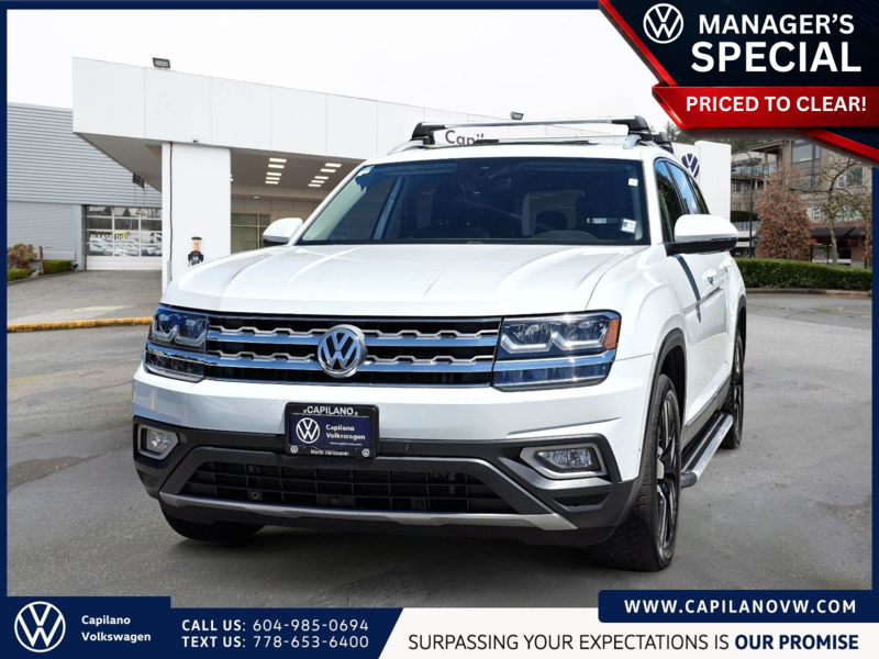 Vehicle Image 2018 Volkswagen Atlas