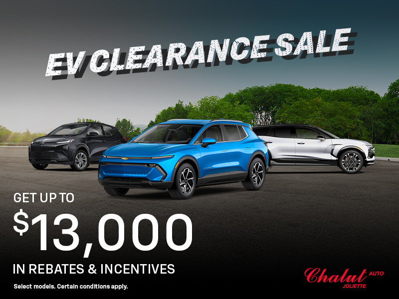 EV clearance sale!