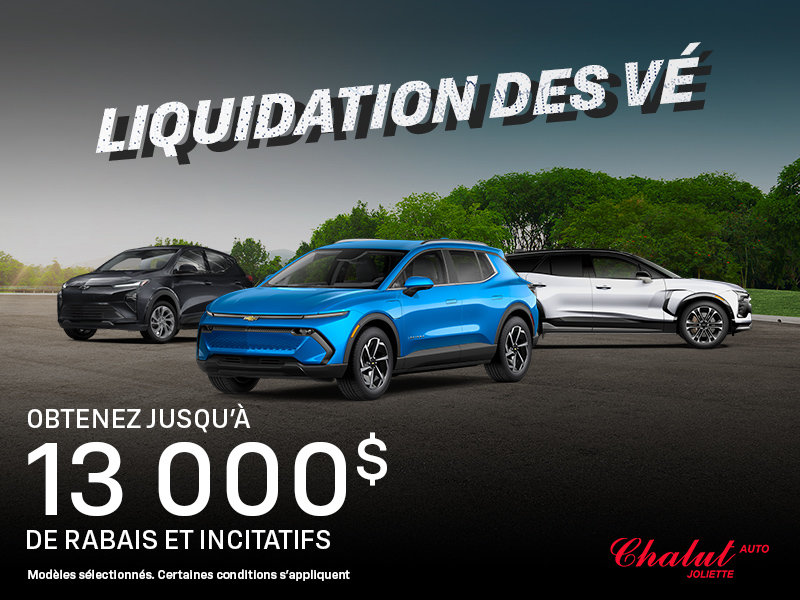 Liquidation des véhicules électriques !