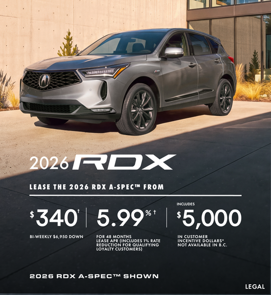 2026 RDX