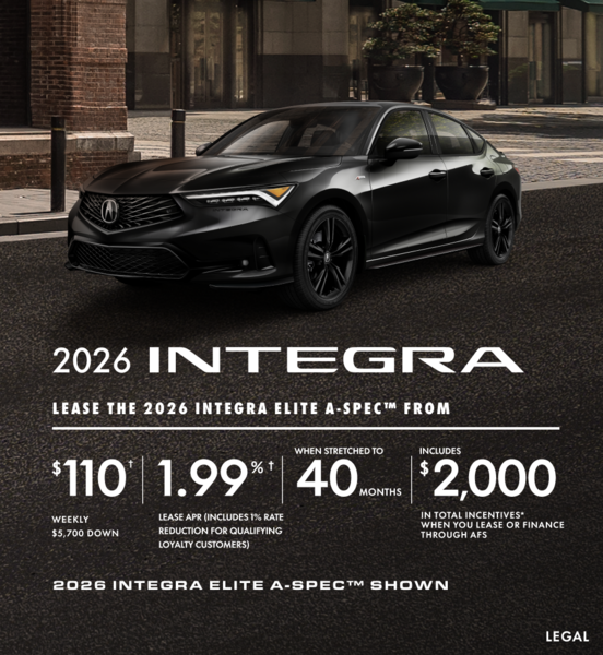 2026 Integra