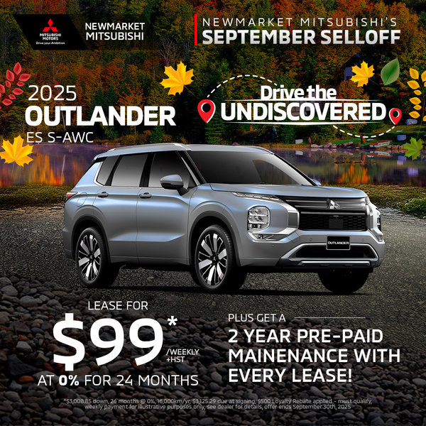 2025 Outlander Special Offer