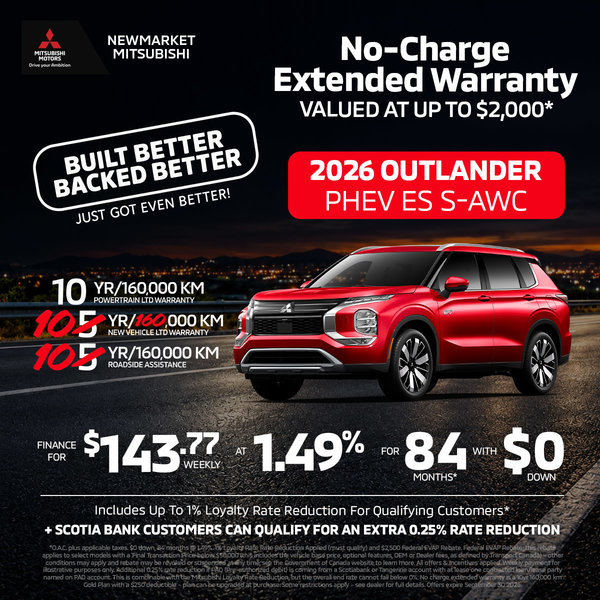 Outlander PHEV - Special