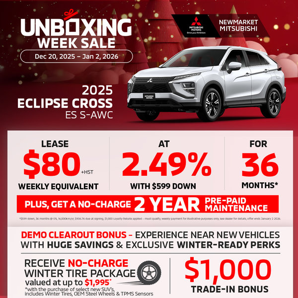 Unboxing Week - Eclipse Cross