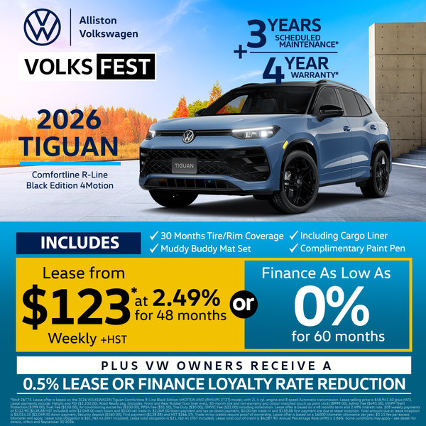 Alliston VW Tiguan Special