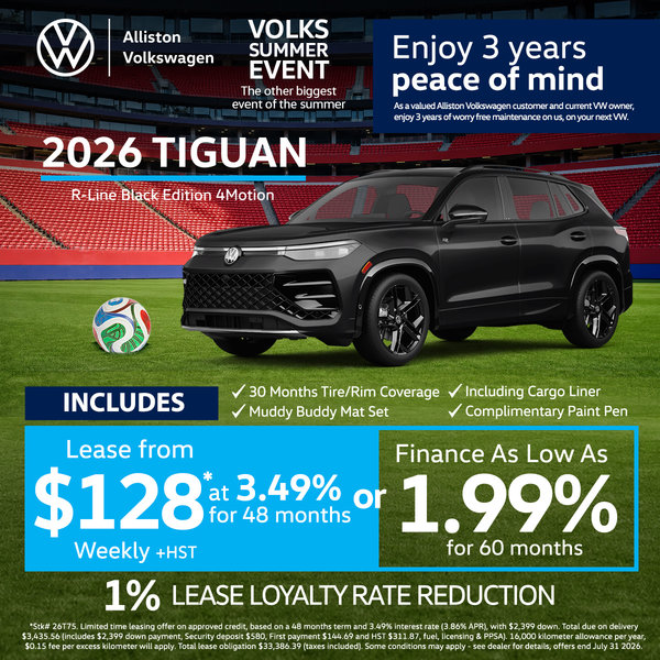 Alliston VW Tiguan Special