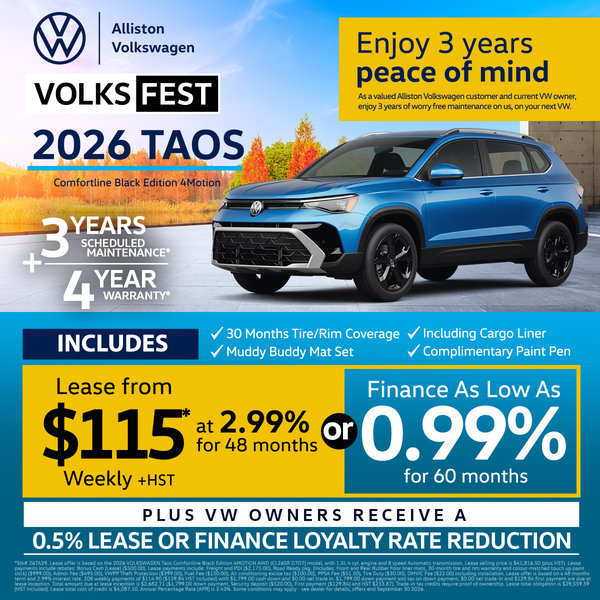 Alliston VW Taos Special