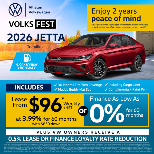 Alliston VW Jetta Special