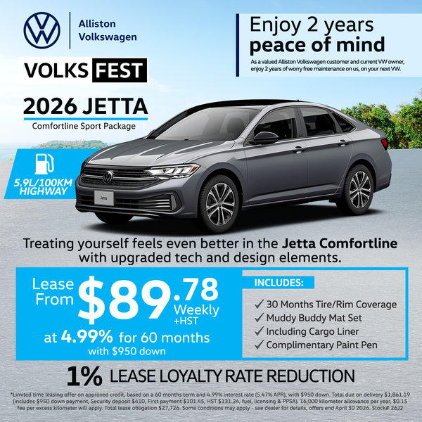 Alliston VW Jetta Special