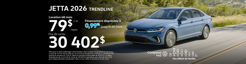 Jetta 2026 Trendline