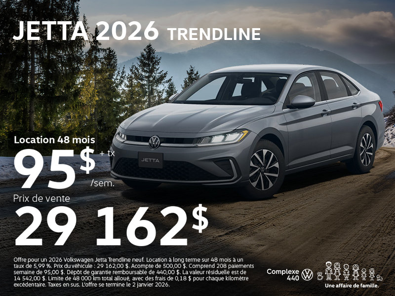 Jetta 2026 Trendline