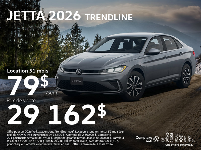 Jetta 2026 Trendline