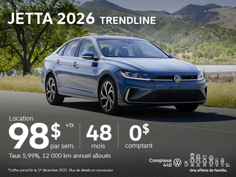 Jetta 2026 Trendline