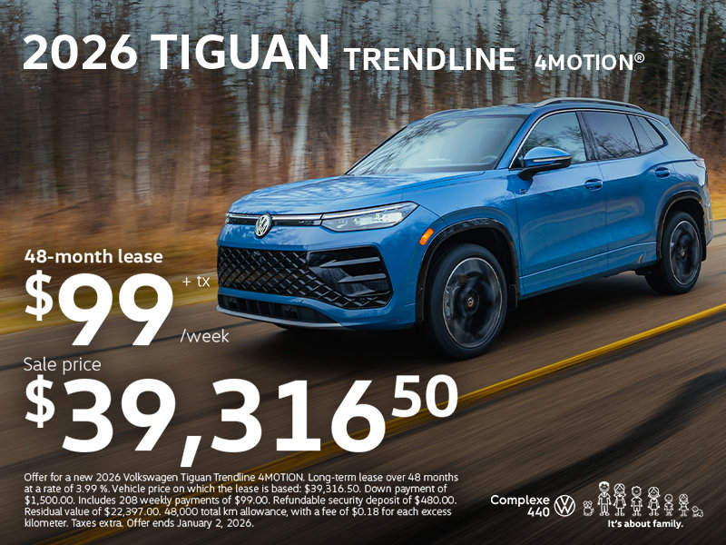 2026 Tiguan Trendline
