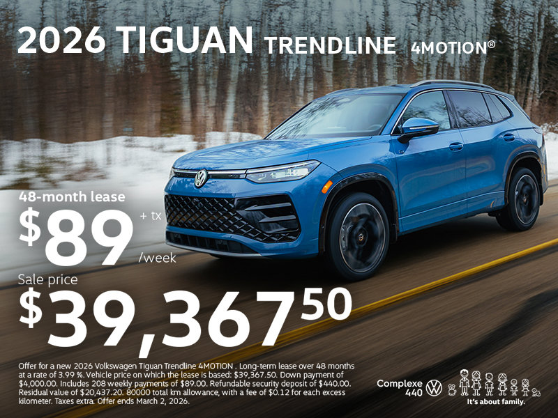 2026 Tiguan Trendline