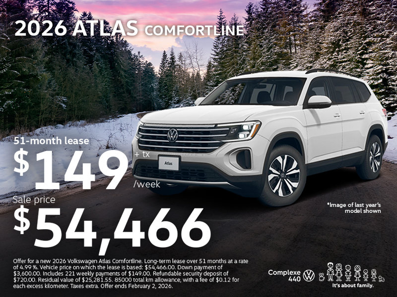 2026 Atlas Comfortline