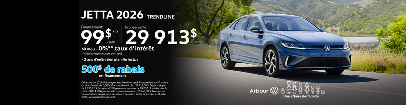 Jetta 2026 Trendline
