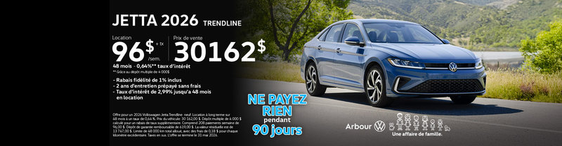 Jetta 2026 Trendline